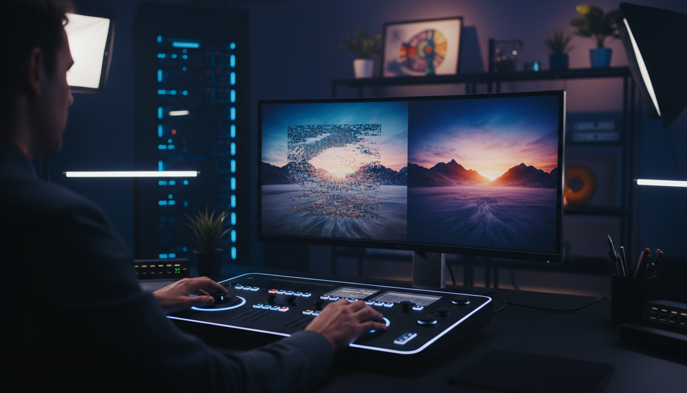 Cinematic visual composition and color grading workflow in Premiere Pro