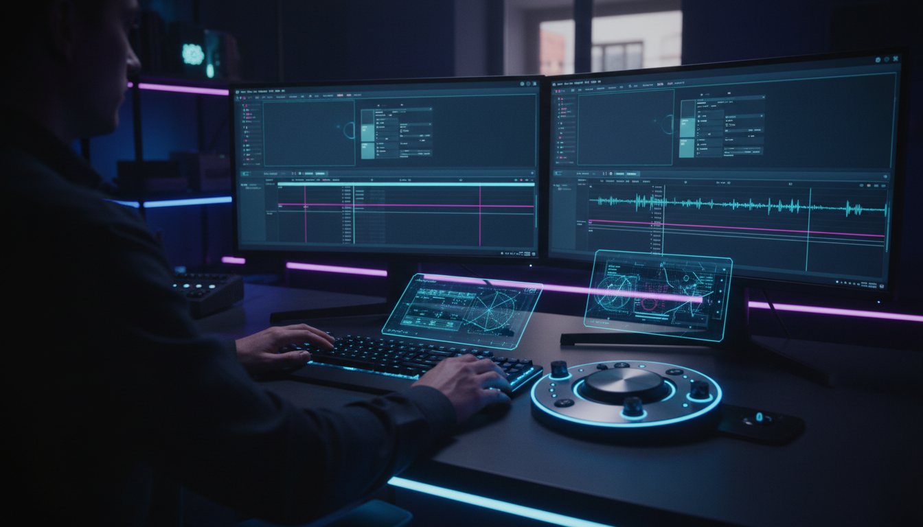 Comparing Adobe Premiere Pro timeline editing with Descript style text editing workflow