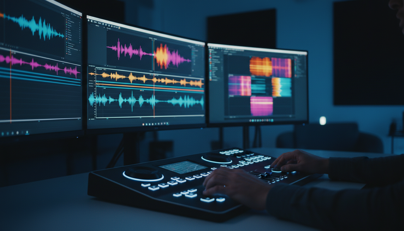 Animated video captions and B-roll editor preview