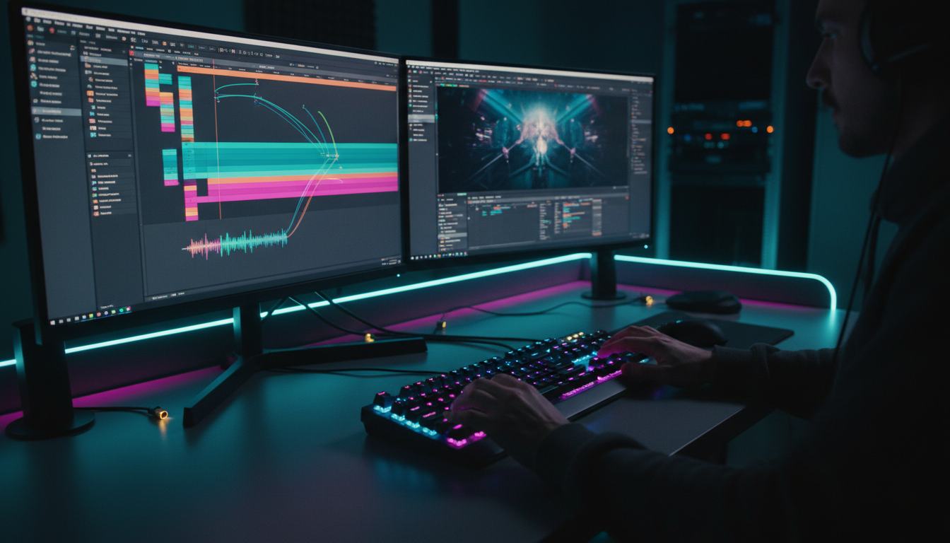 KreateFlo CaptionFlow plugin generating dynamic animated text inside Adobe Premiere Pro