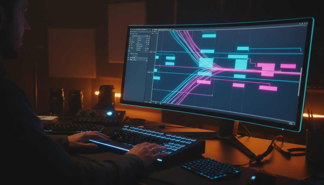 KreateFlo CaptionFlow extension panel in Premiere Pro for animated subtitle editing