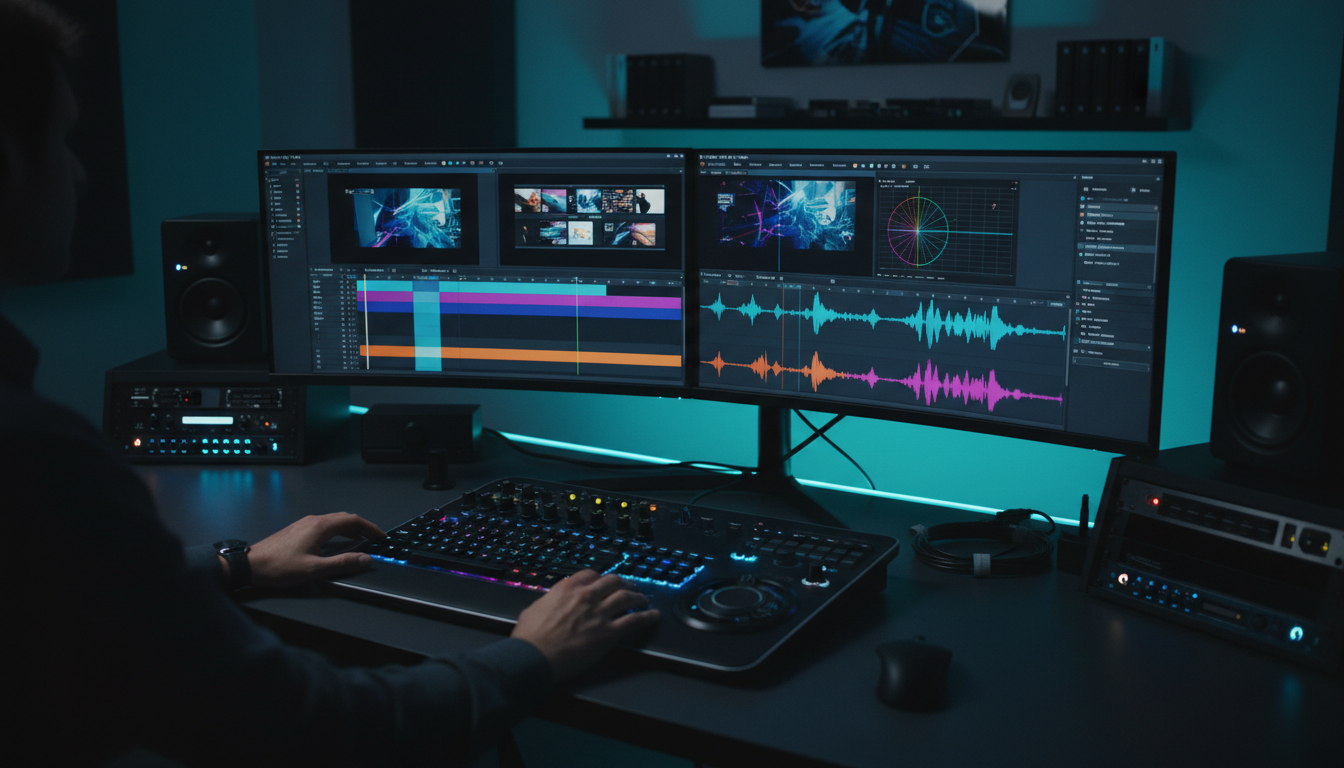 KreateFlo CaptionFlow panel showing animated caption presets in Premiere Pro