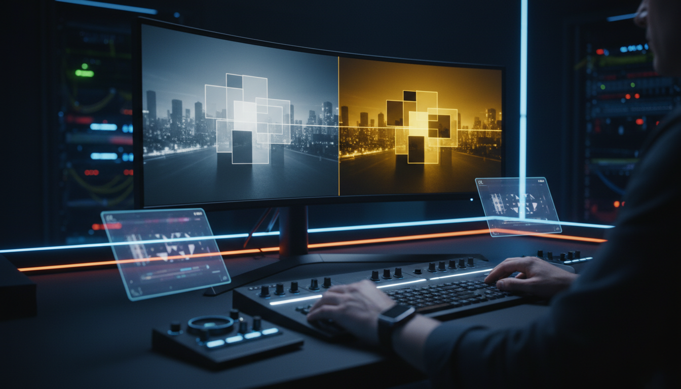 Why custom caption contrast and shadows increase video clarity comparison in video editing software