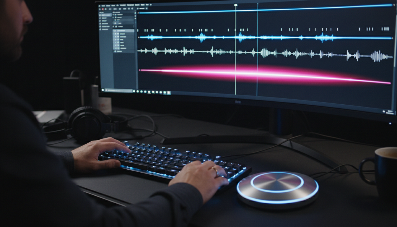 Duplicating text layers for neon glow in Premiere Pro timeline