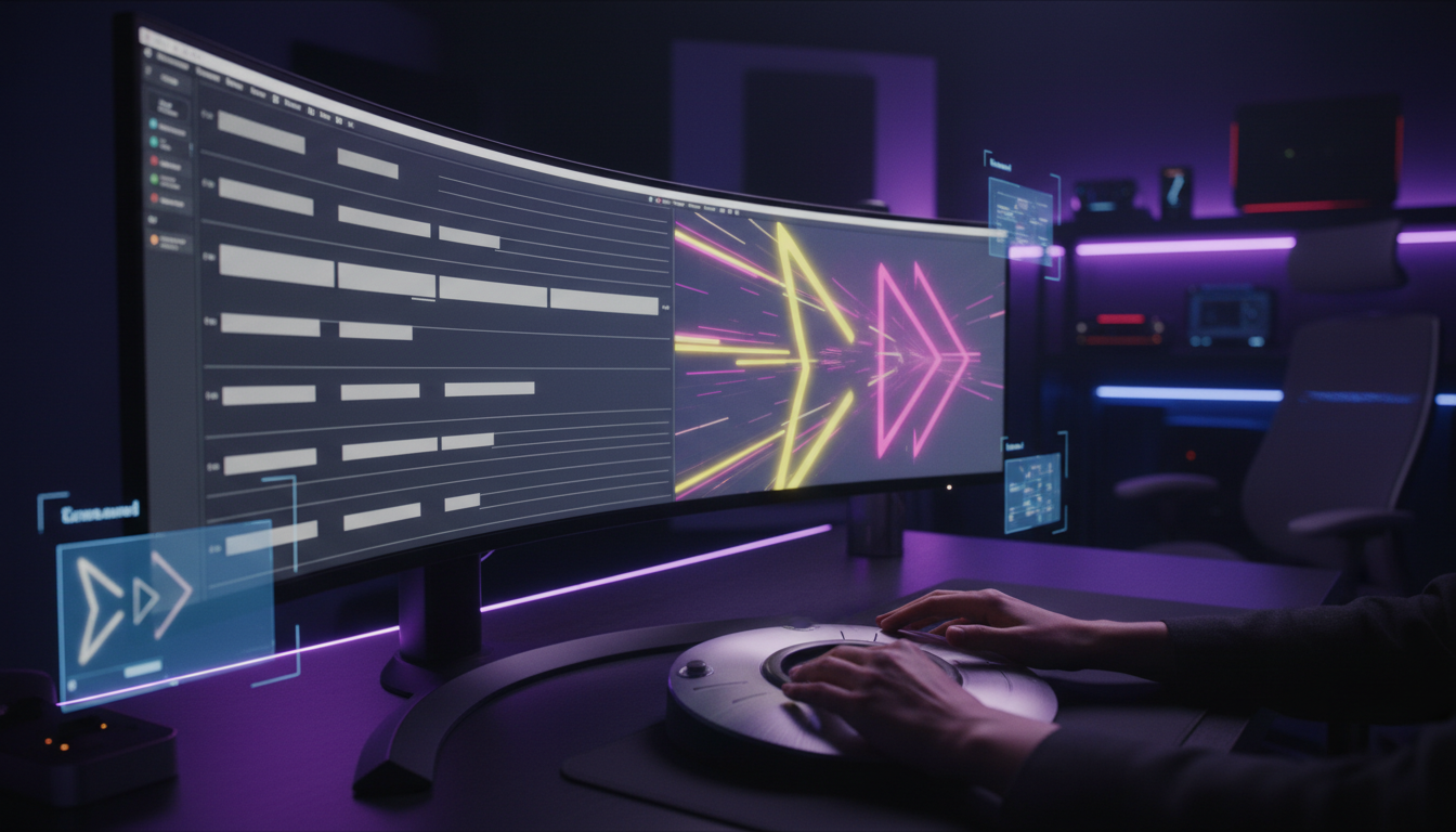 Plain SRT caption track settings inside Adobe Premiere Pro timeline