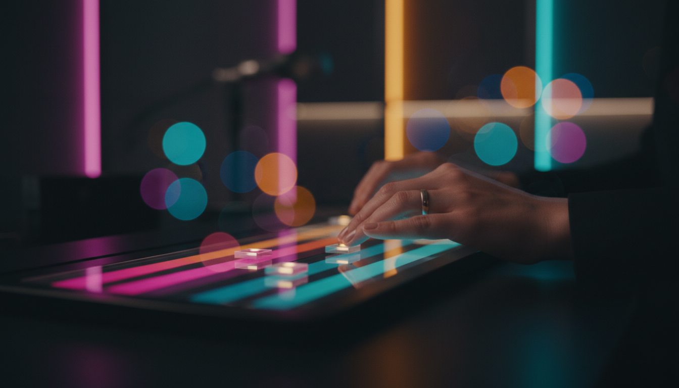 Fine-tuning text color gradient stops in Adobe Premiere Pro