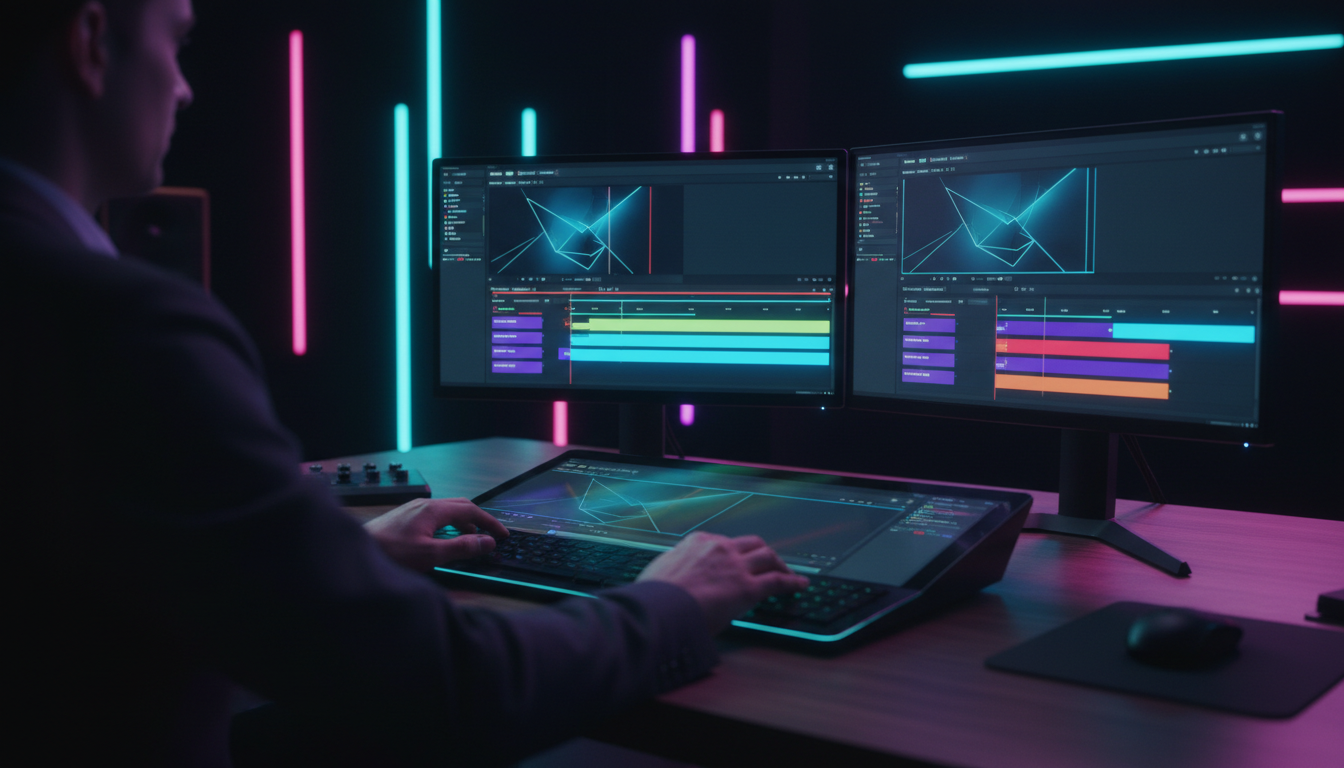 Editing subtitle text tracks in Adobe Premiere Pro following professional style guidelines