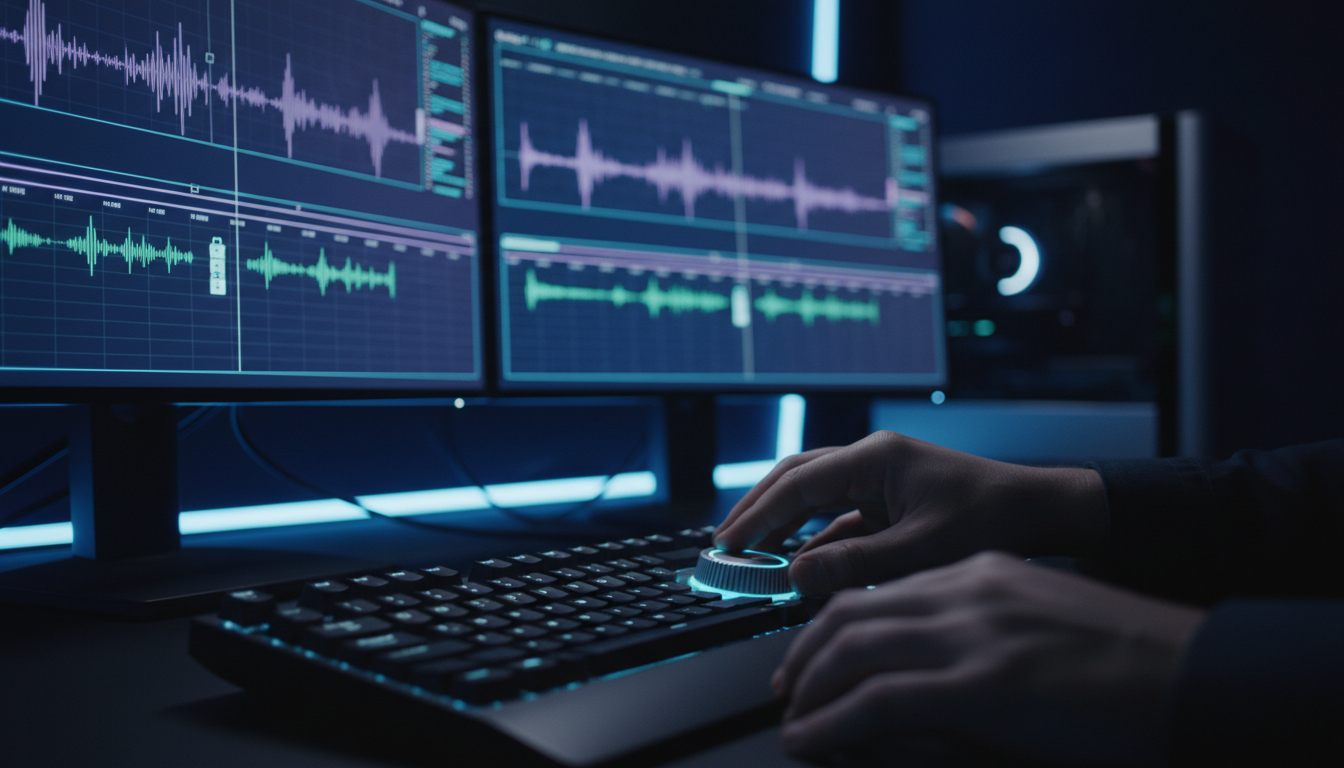 Adobe Premiere Pro Transcript tab and Captions panel interface for caption timing