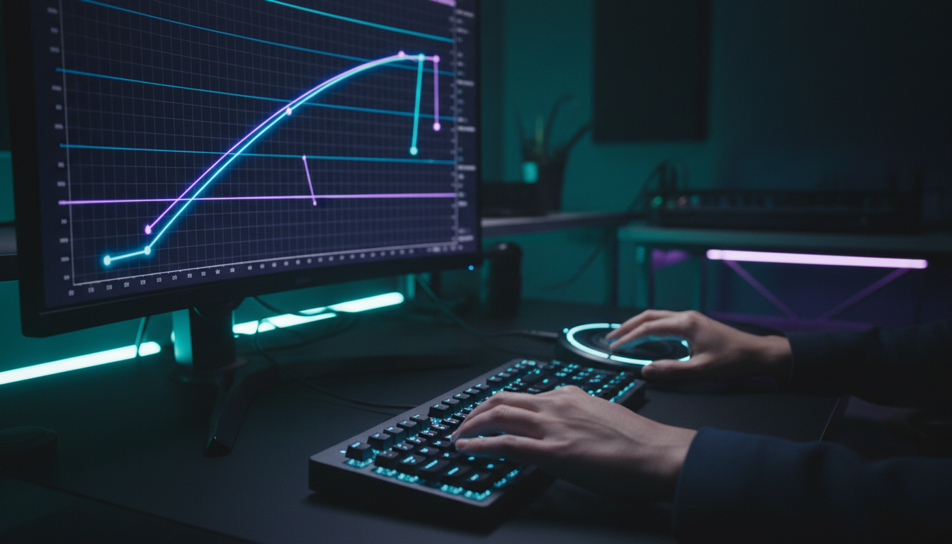 How to Add Bouncy Animated Subtitles to Short Form Video using keyframe speed curves