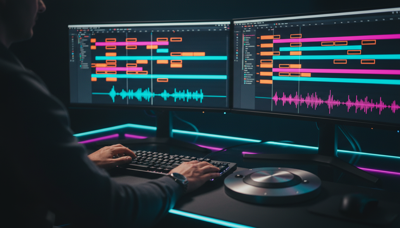KreateFlo plugin panel in Premiere Pro generating compliant captions with CaptionFlow