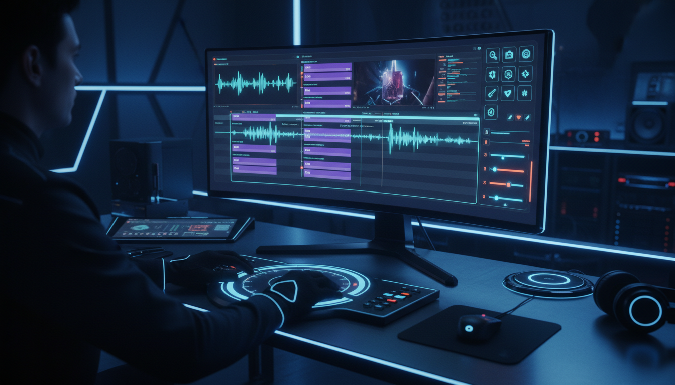 Adobe Premiere Pro CEP extension panel running on an active timeline