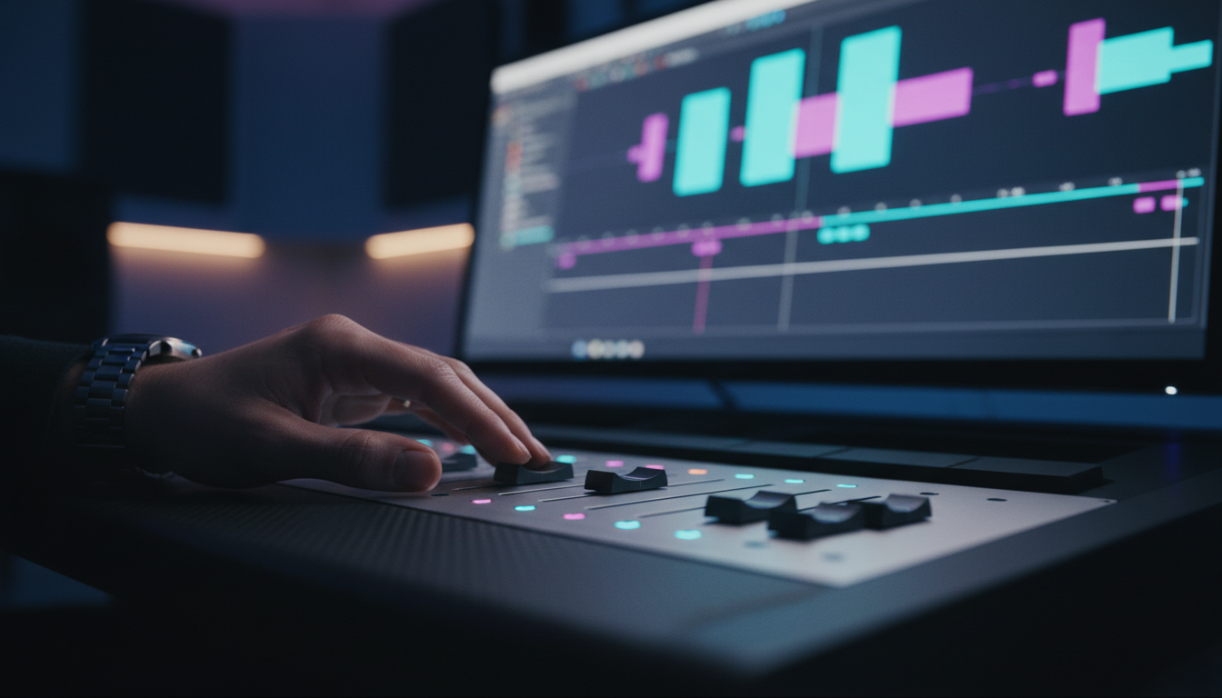 Animated caption preset selection with WASM real-time preview