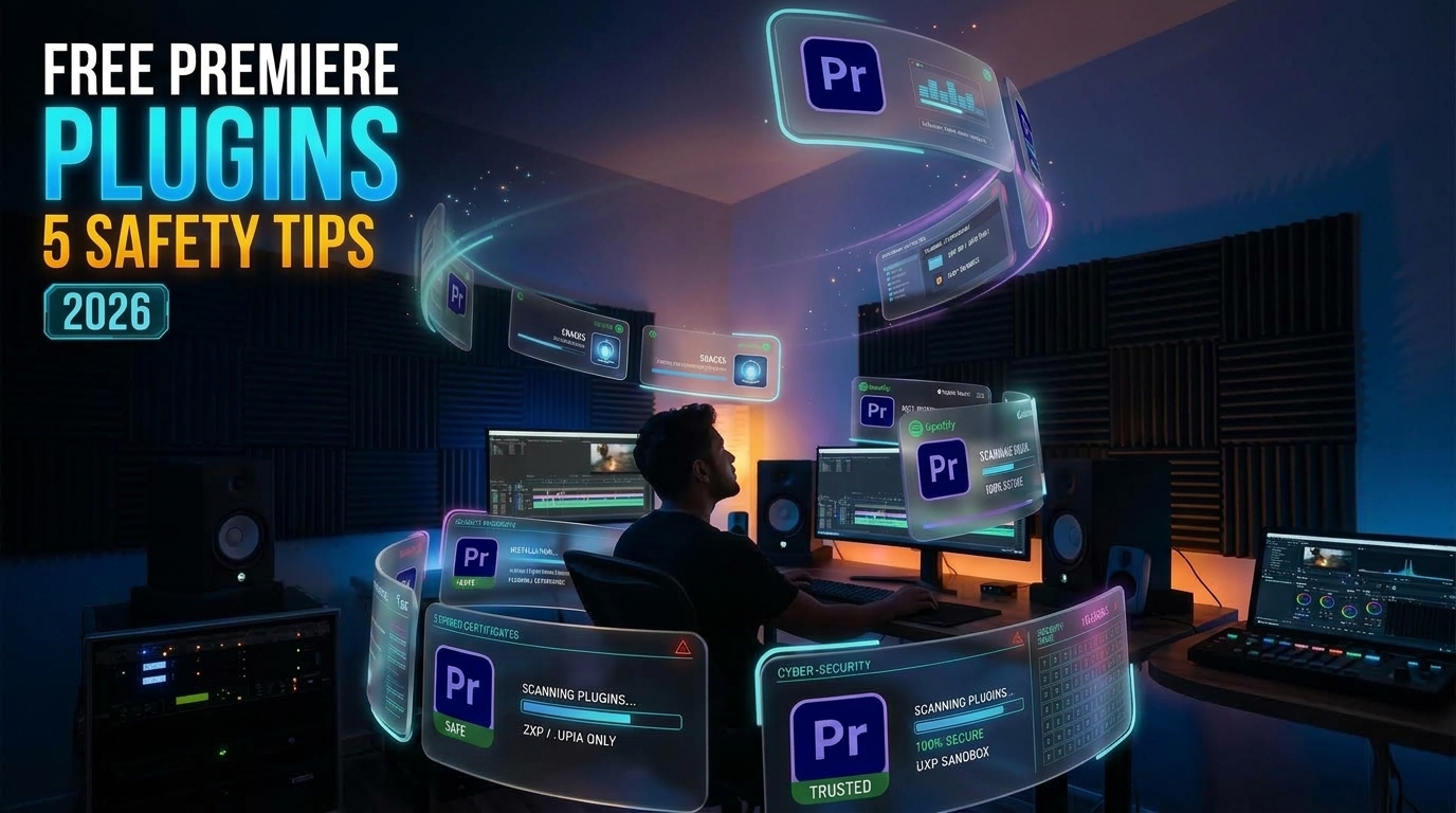 Free Premiere Pro Plugins: 5 Essential Safety Tips (2026)
