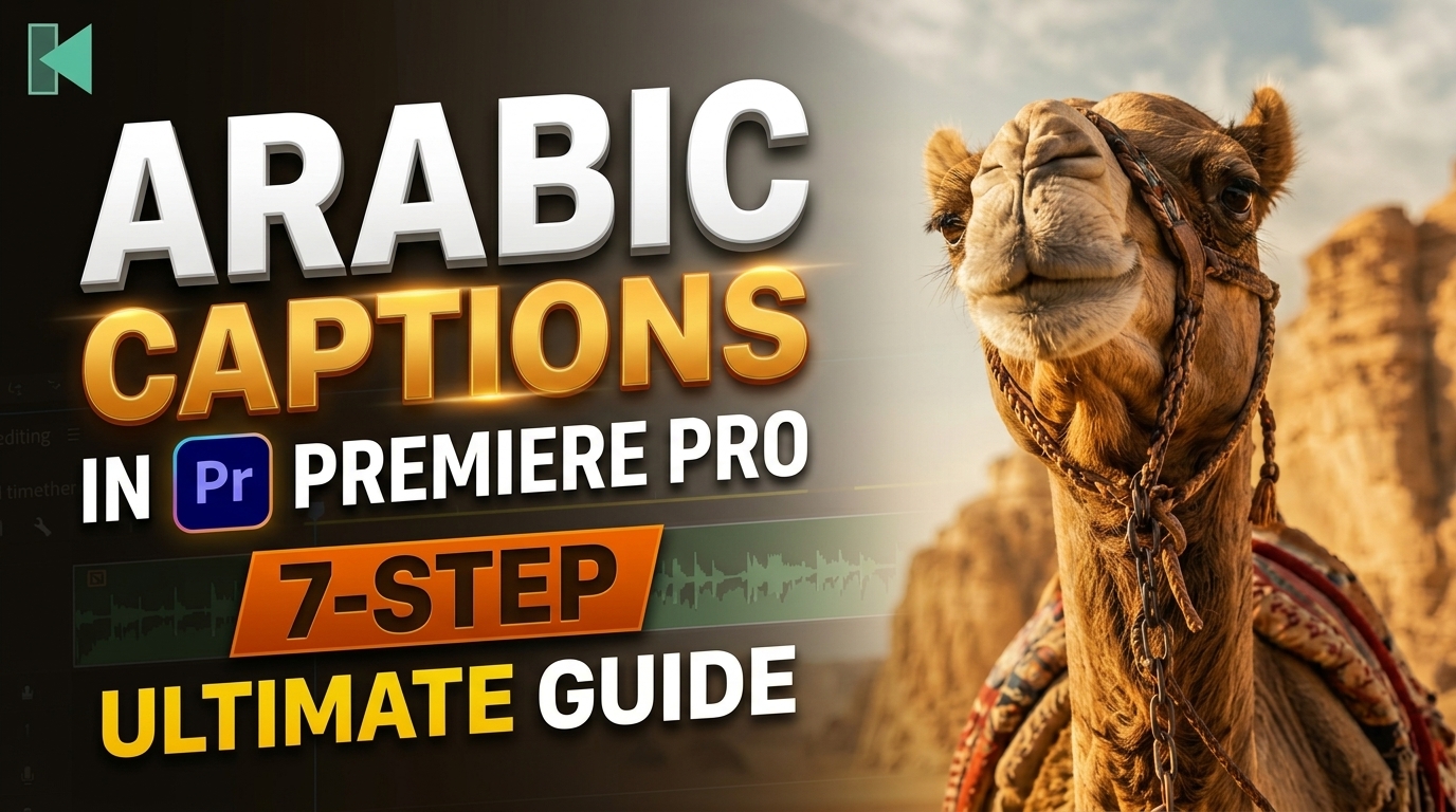 Arabic Captions in Premiere Pro: 7-Step Ultimate Guide