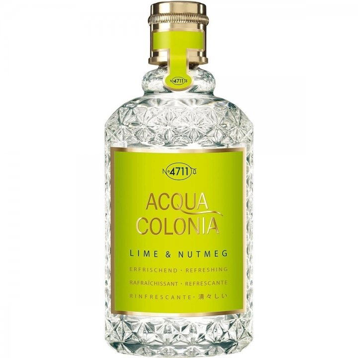 4711 Lime & Nutmeg EAU DE COLOGNE Perfume Bottle