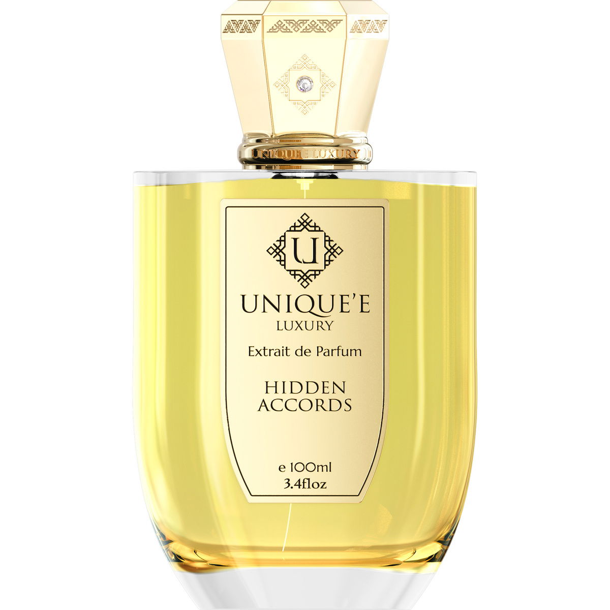 Unique'e Luxury Hidden Accords Perfume Bottle