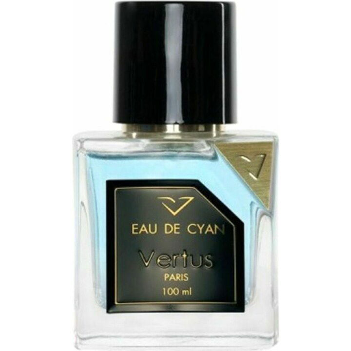 Vertus Eau de Cyan Perfume Bottle