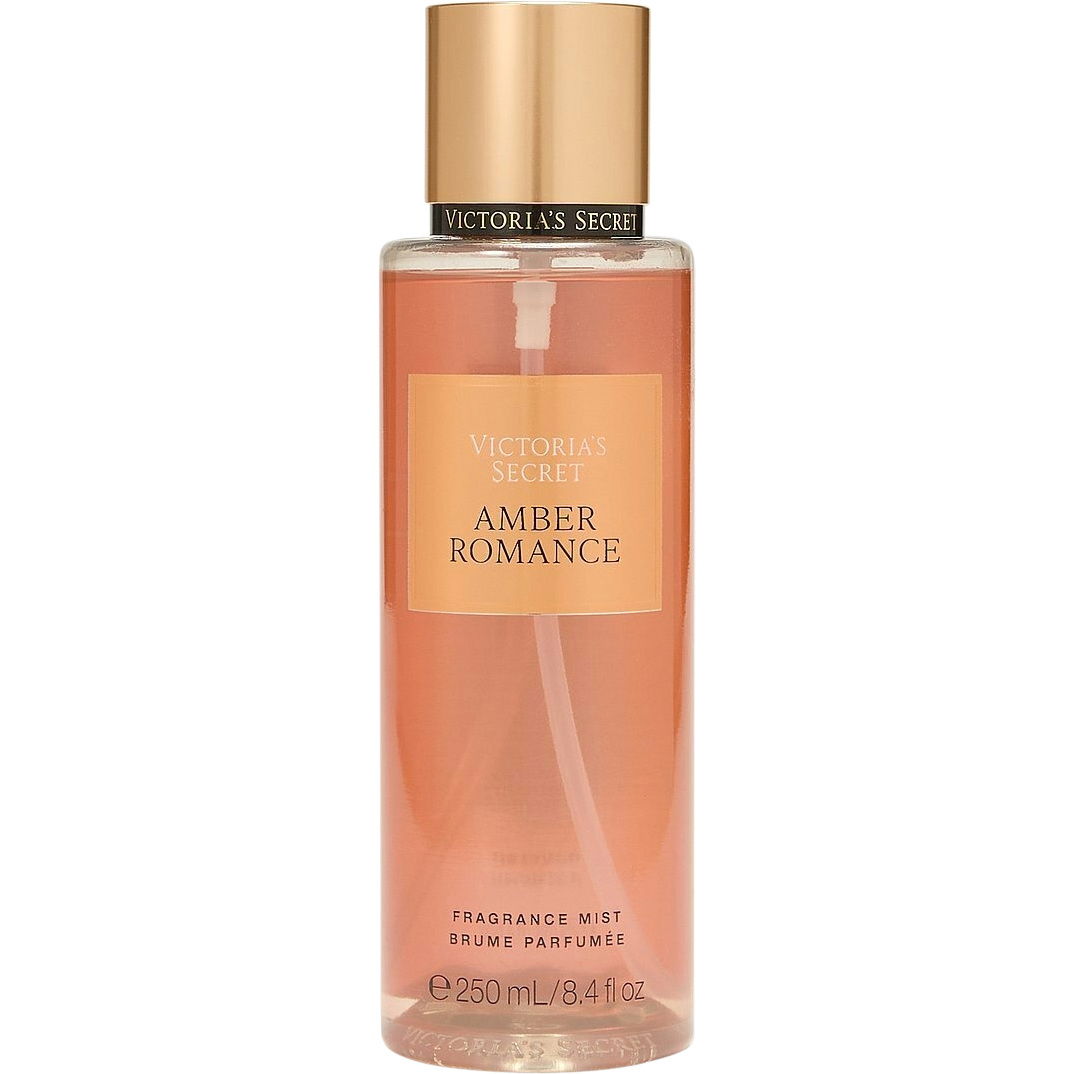 Victoria's Secret Amber Romance FRAGRANCE MIST Perfume Bottle