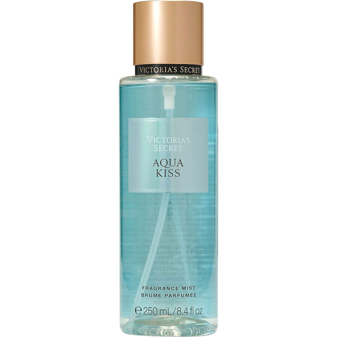 Victoria's Secret Aqua Kiss FRAGRANCE MIST Perfume Bottle