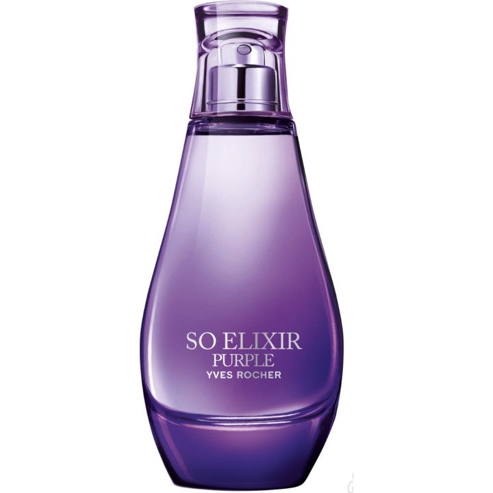 Yves Rocher So Elixir Purple Perfume Bottle