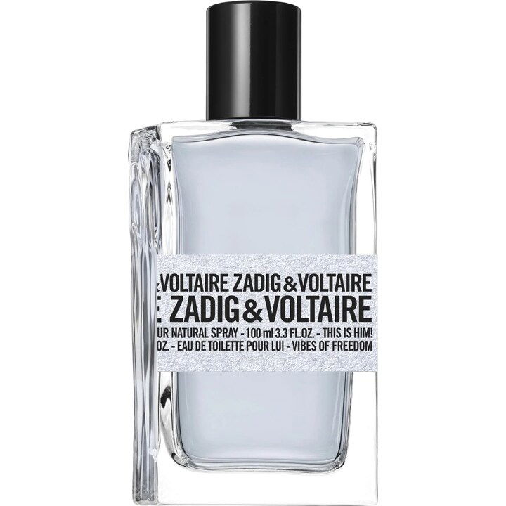 Zadig & Voltaire This Is Him! Vibes of Freedom Perfume Bottle