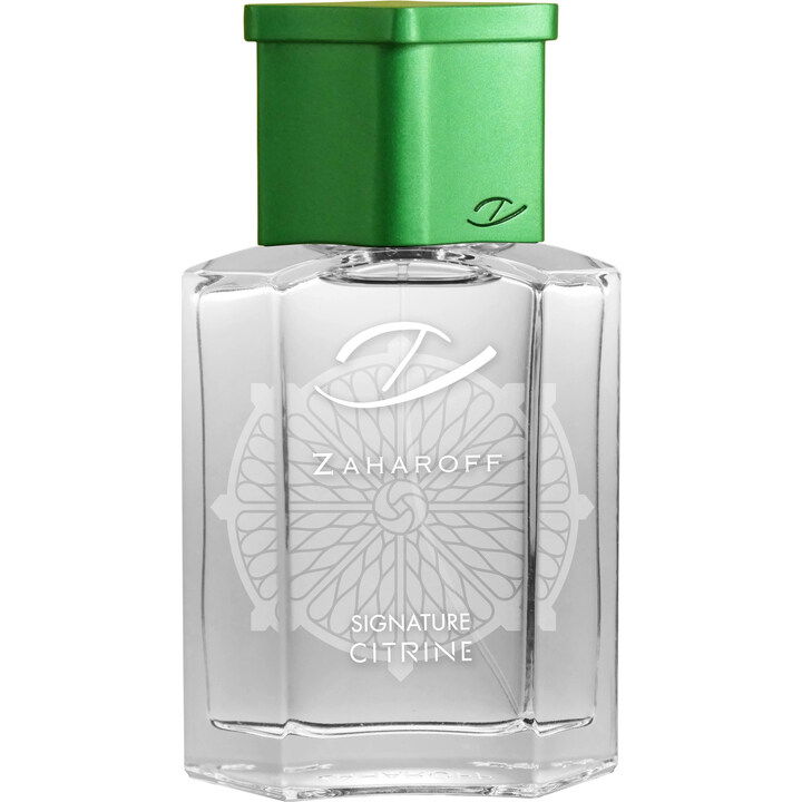 Zaharoff Signature Citrine Perfume Bottle