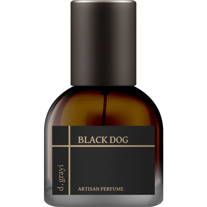 D. Grayi Black Dog Perfume Bottle