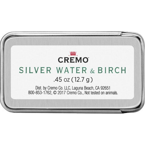 Cremo Silver Water & Birch SOLID COLOGNE Perfume Bottle