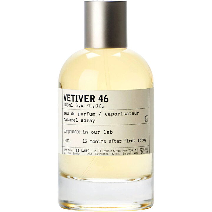 Le Labo Vetiver 46 EAU DE PARFUM Perfume Bottle
