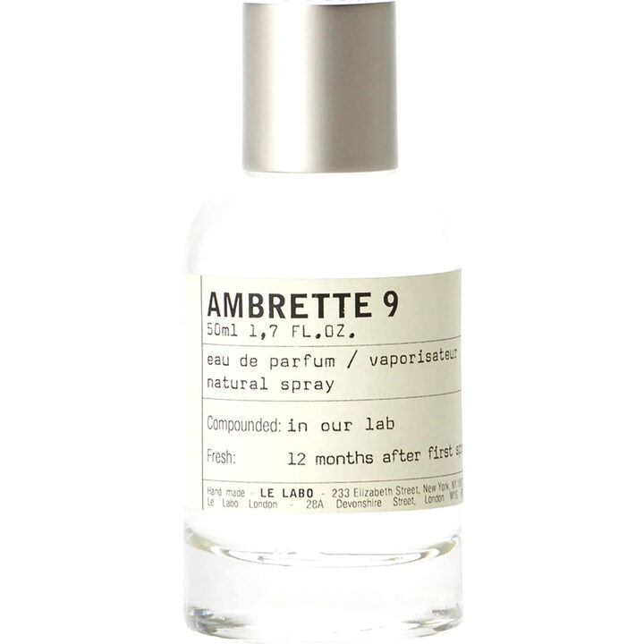 Le Labo Ambrette 9 EAU DE PARFUM Perfume Bottle