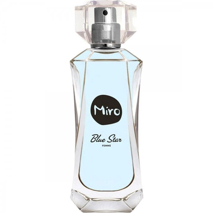 Miro Blue Star Perfume Bottle