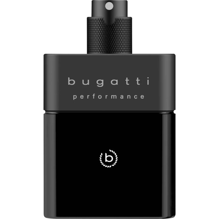 bugatti Fashion Performance Intense Black Perfume Bottle