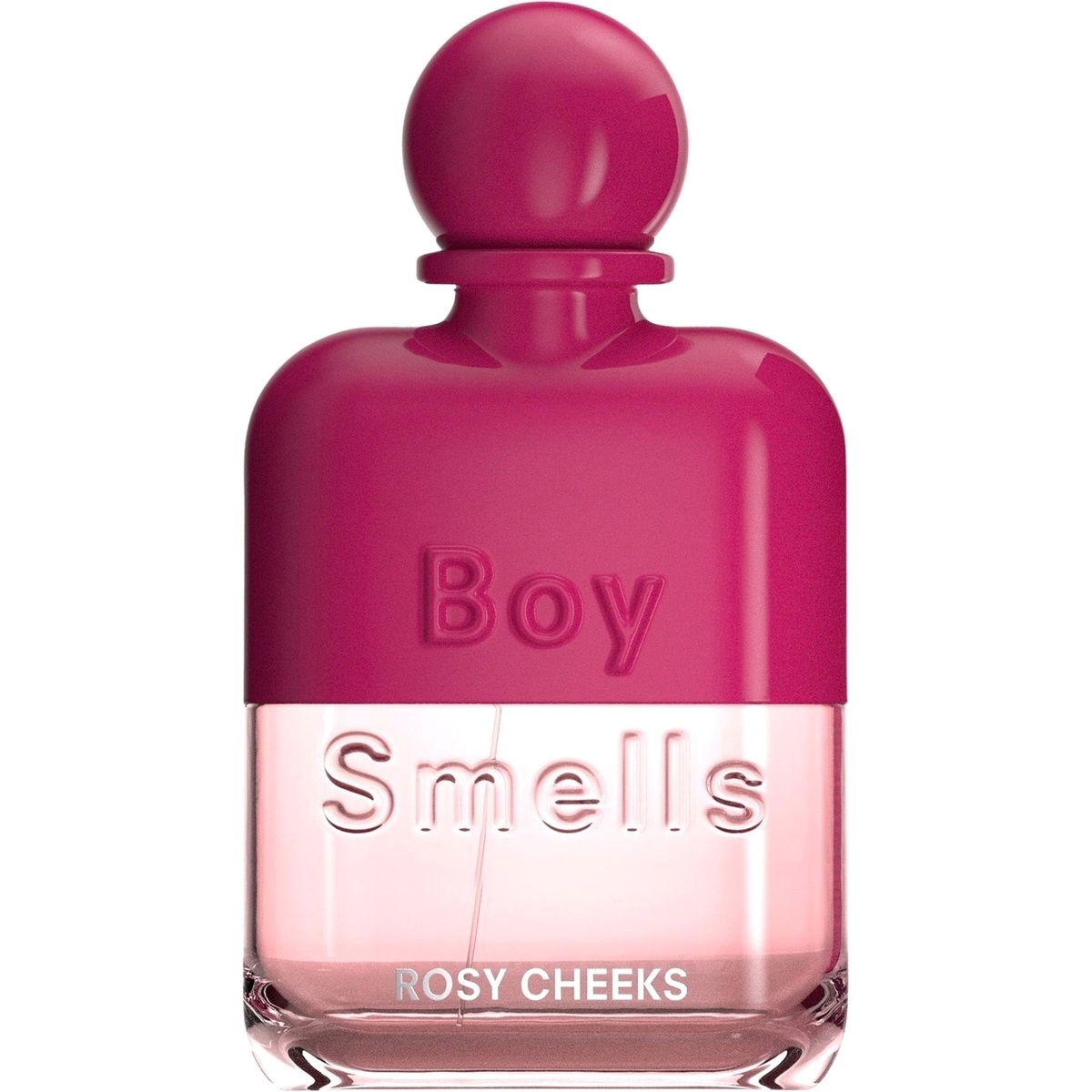 Boy Smells Rosy Cheeks Perfume Bottle