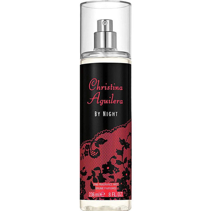 Christina Aguilera By Night FRAGRANCE MIST Perfume Bottle