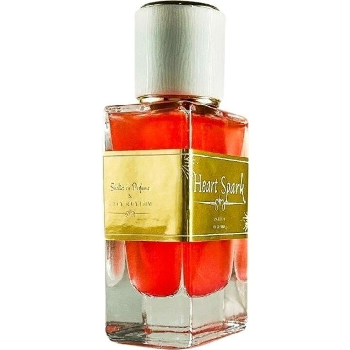 City Rhythm Heart Spark Perfume Bottle