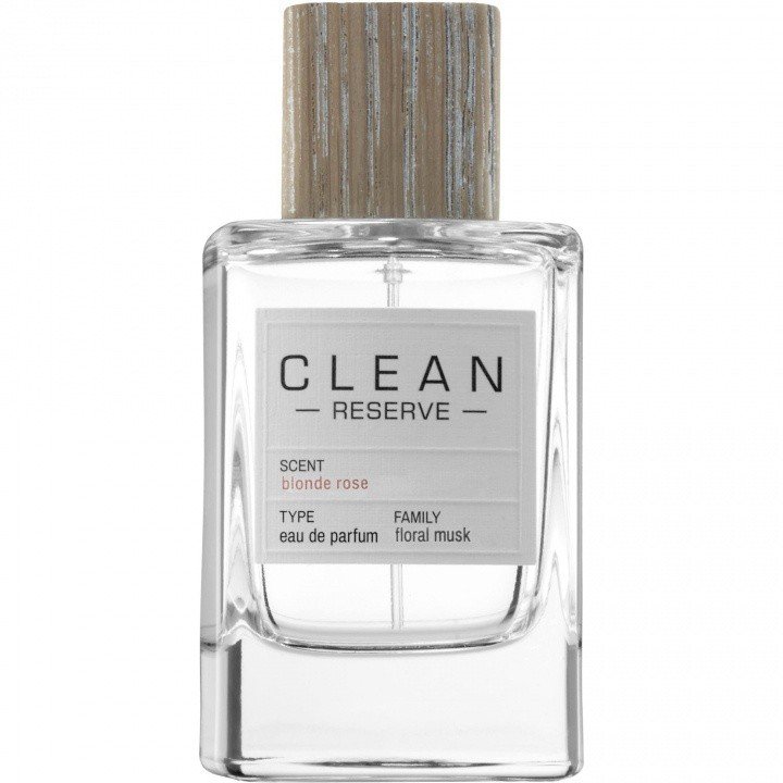Clean Blonde Rose Perfume Bottle