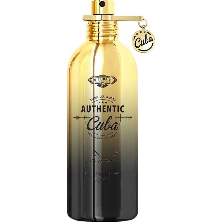 Cuba Cuba Authentic - Dark Perfume Bottle