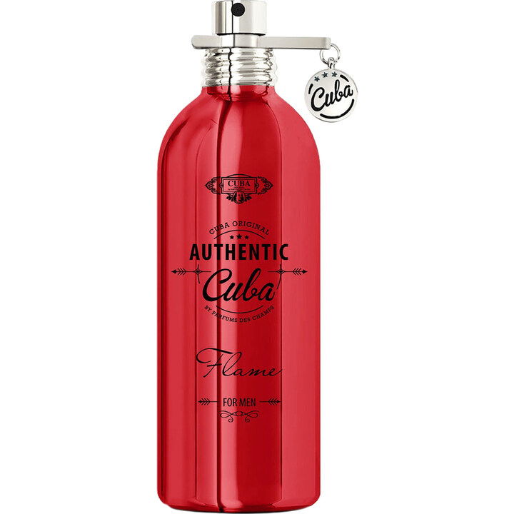Cuba Cuba Authentic - Flame Perfume Bottle