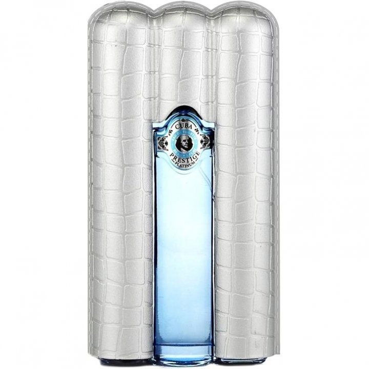 Cuba Prestige Platinum Perfume Bottle