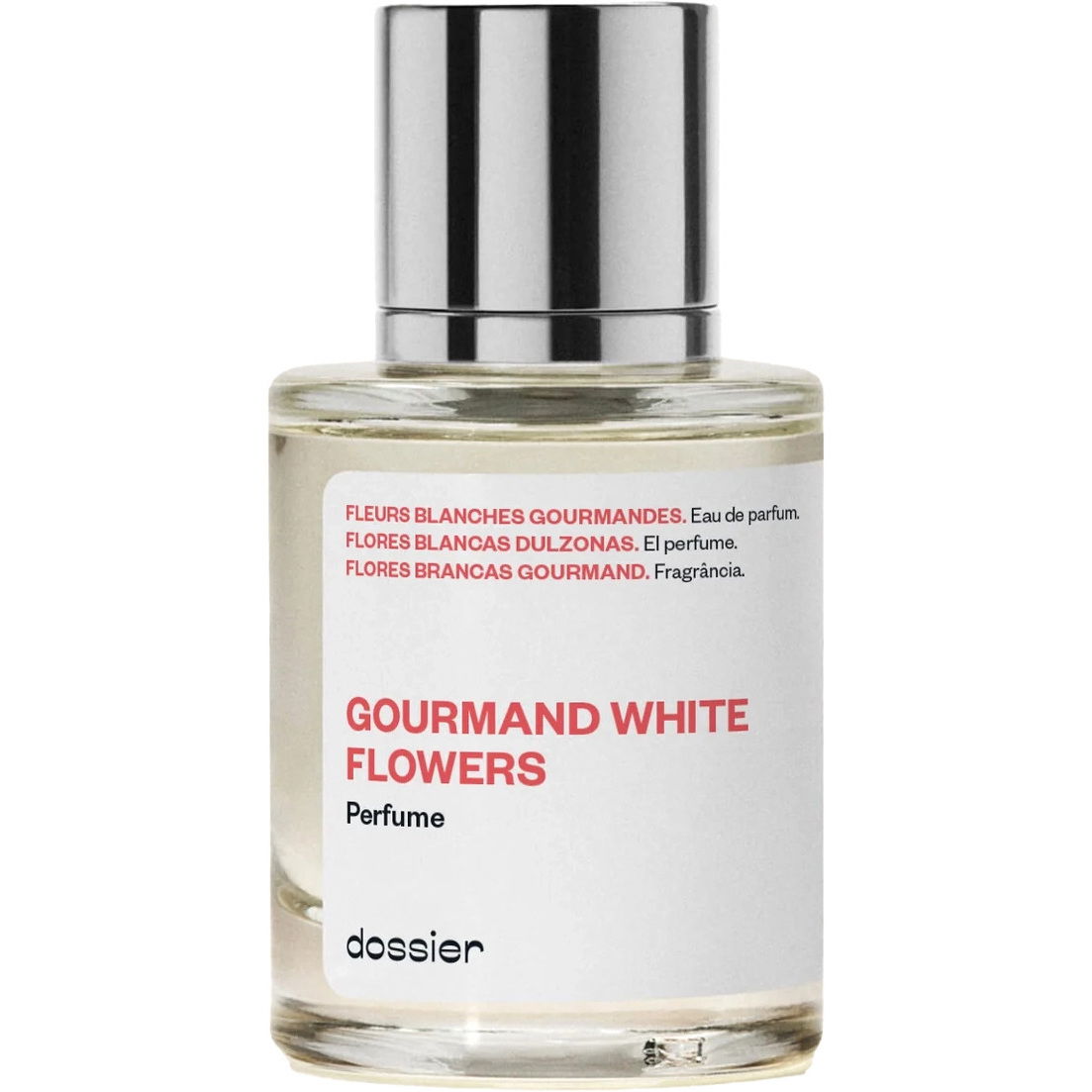 Dossier Gourmand White Flowers Perfume Bottle