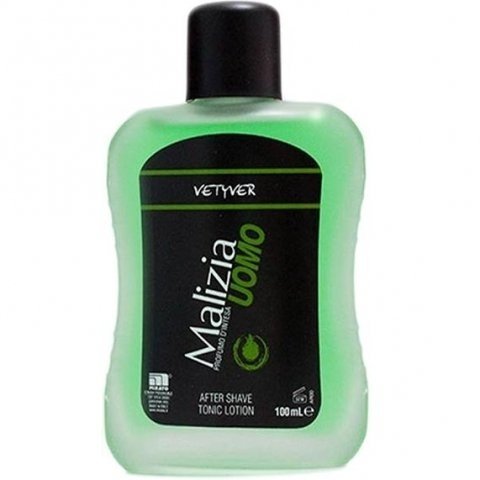 Malizia Uomo Vetyver AFTER SHAVE TONIC Perfume Bottle