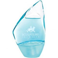 Nikos Sculpture Fresh Blue Perfume Bottle