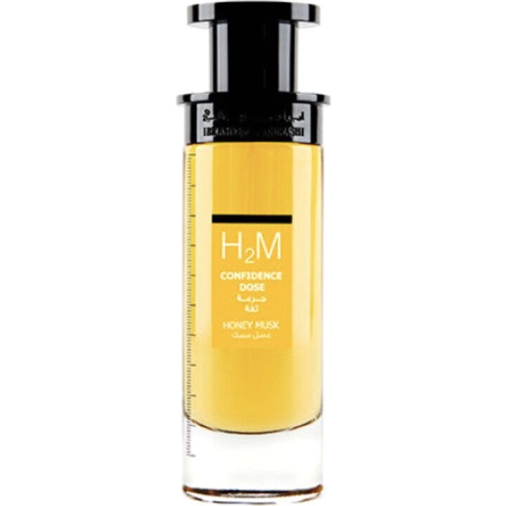 Ibraheem Al.Qurashi H₂M: Confidence Dose - Honey Musk Perfume Bottle