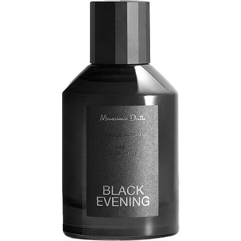 Massimo Dutti Black Evening Perfume Bottle