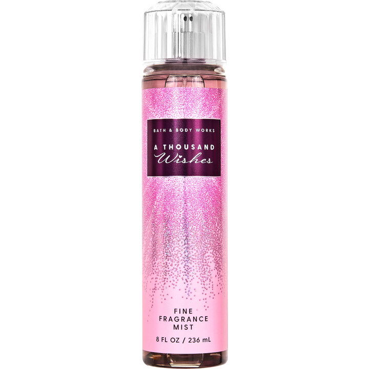 Bath & Body Works A Thousand Wishes FRAGRANCE MIST Perfume Bottle