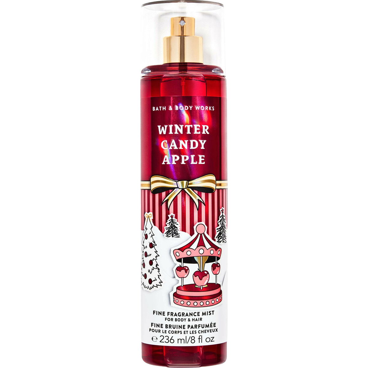 Bath & Body Works Winter Candy Apple Perfume Bottle