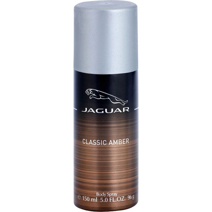 Jaguar Classic Amber BODY SPRAY Perfume Bottle