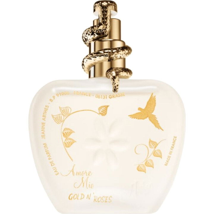 Jeanne Arthes Amore Mio Gold N' Roses Perfume Bottle