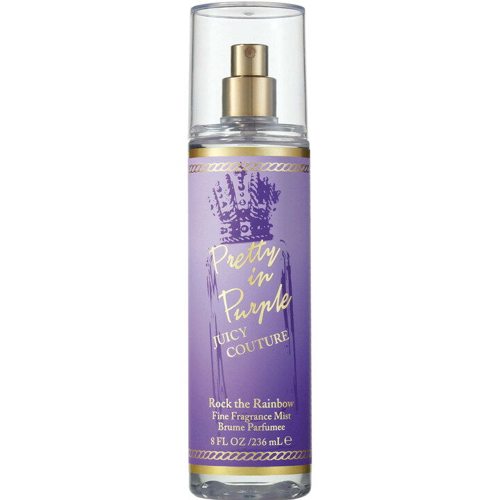 Juicy Couture Rock The Rainbow - Pretty in Purple FRAGRANCE MIST Perfume Bottle