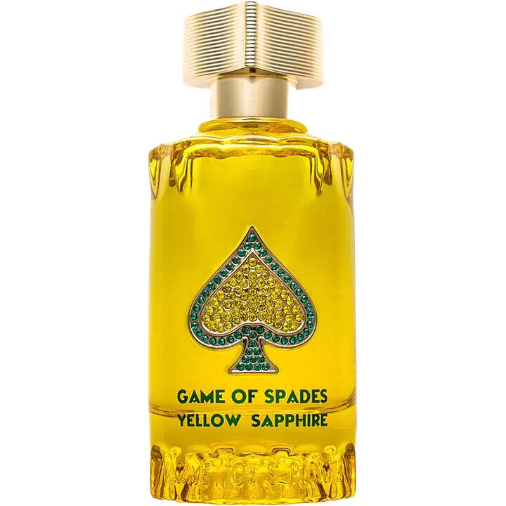 Jo Milano Game of Spades Yellow Sapphire Perfume Bottle